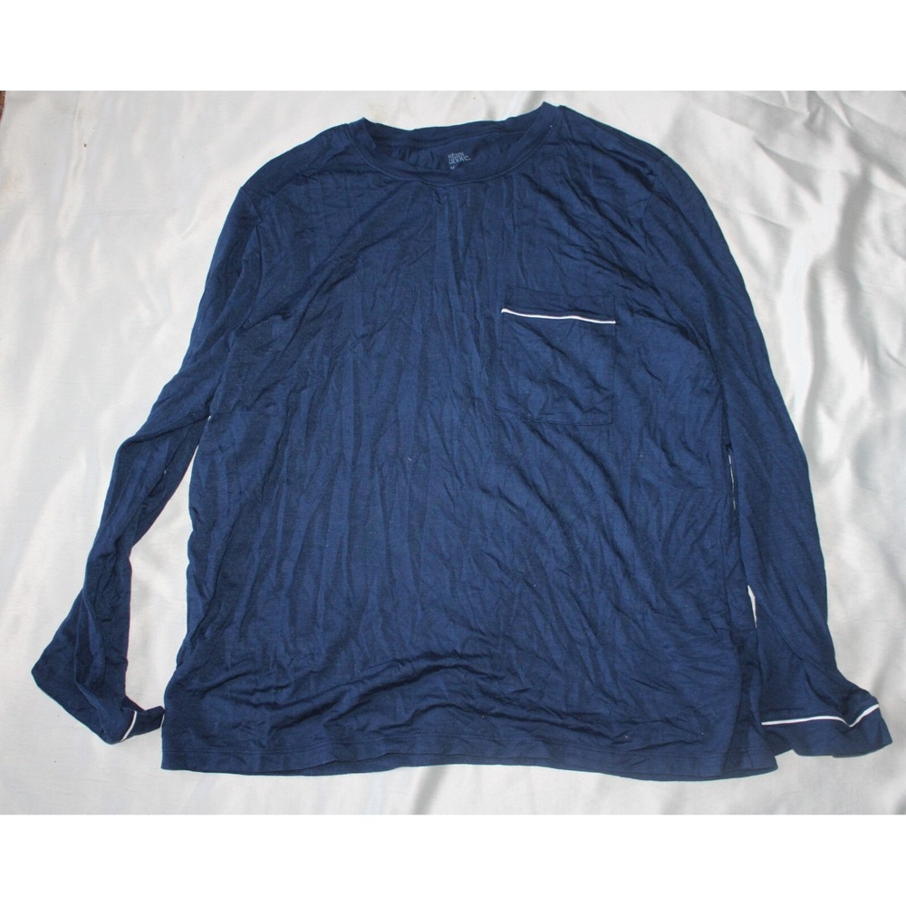 Stars Above Size M Women's Pajama Top - Short Sleeve Button Front